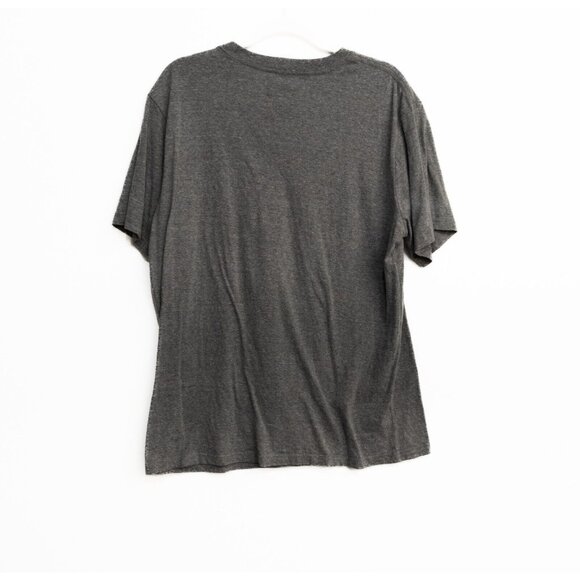 Disney Womens Gray Polycotton Graphic Tee Mickey Mouse Pullover Short Sleeve XL - Picture 3 of 8